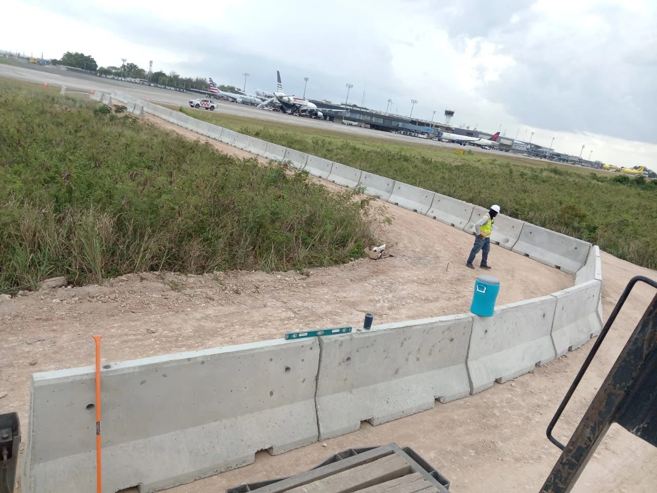 Muros new jersey de concreto